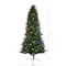 8.5ft. Pre-Lit Montana Mountain Fir Artificial Christmas Tree, Multicolor LED Lights & Globe Bulbs